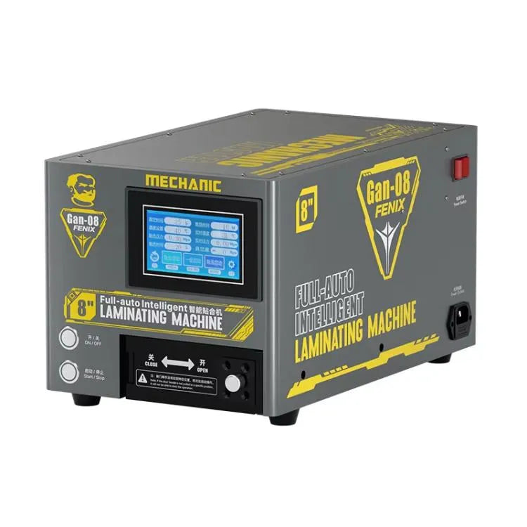 Mechanic Gan-18 Fenix 8 inch intelligente lamineer- en ontschuimmachine, stekker: Amerikaanse stekker