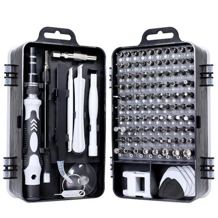 110 in 1 Magnetische Plum Schroevendraaier Mobiele Telefoon Demontage Reparatie Tool (Zwart)