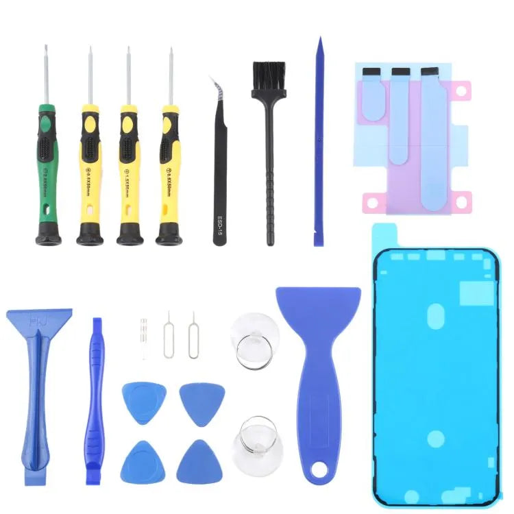 16 Pro JIAFA JF-8182 21-in-1 batterijlijm + waterdichte lijm + reparatieset voor iPhone