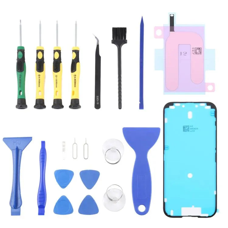 17 JIAFA JF-8182 21-in-1 batterijlijm + waterdichte lijm + reparatieset voor iPhone