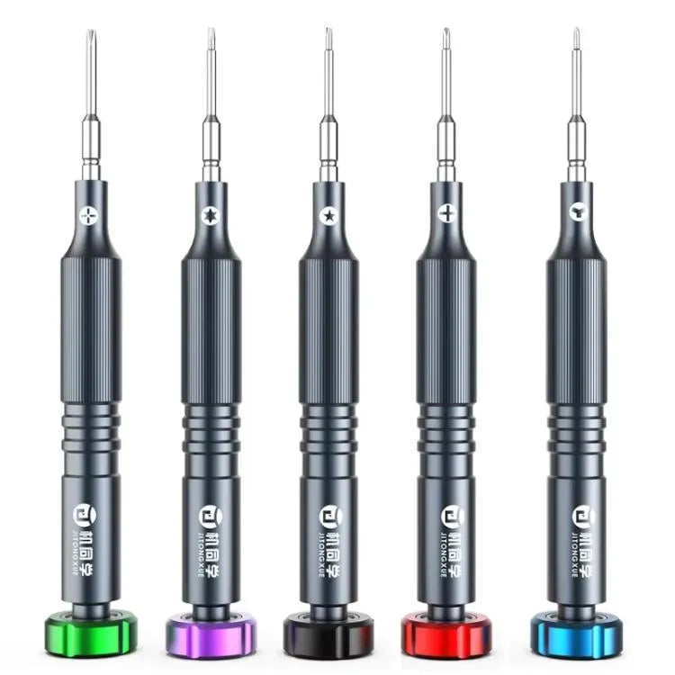 JTX JT-87 Antislip Superharde S2 Stalen Precisie 2D Schroevendraaier, Model: 5-in-1 Set