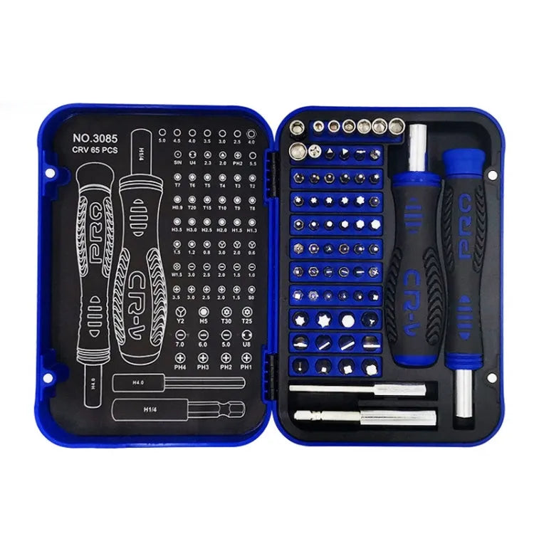 65 In 1 JIATEJIA Home Multifunctionele Computer Mobiele Telefoon Demontage & Reparatie Precisie Schroevendraaier Set