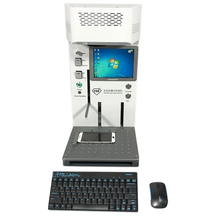 TBK-958A 220 V Automatische Lasersnijmachine Back Glass Remover Laser Scheiden Graveren Markeermachine