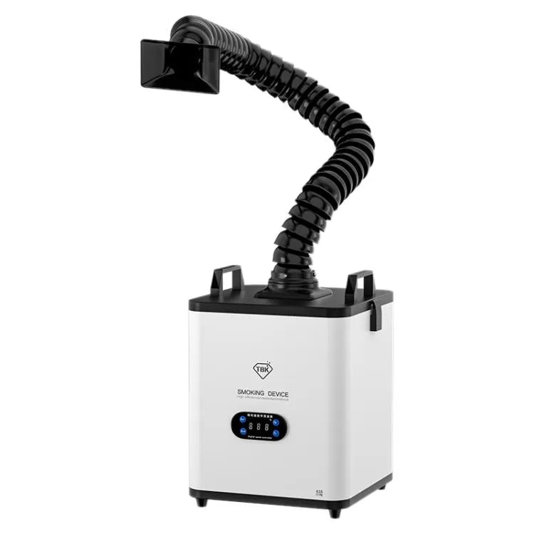 TBK618 220V Soldering Fume Extractor Industrieel Soldeer Solde IJzeren Fume Laser Markering Fume Extractor Mobiele zuiverend rookapparaat