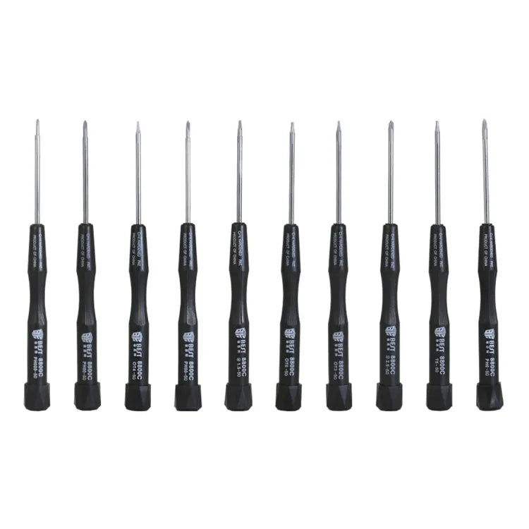 10 in 1 BEST BST-8800E reparatiegereedschap Precisie multifunctionele magnetische schroevendraaierset