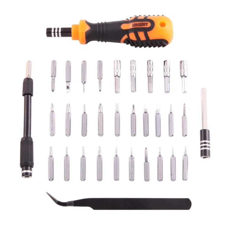 JAKEMY JM-8160 33-in-1 professionele multifunctionele precisieschroevendraaier en dopsleutelset