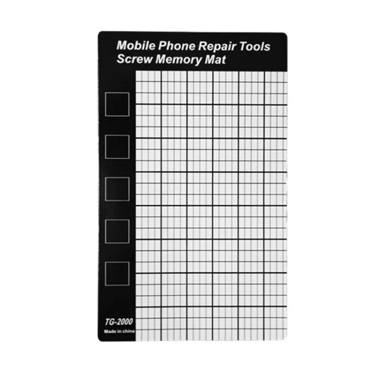 Universele magnetische schroefmat voor telefoonreparatie, afmeting: 14,5x9cm