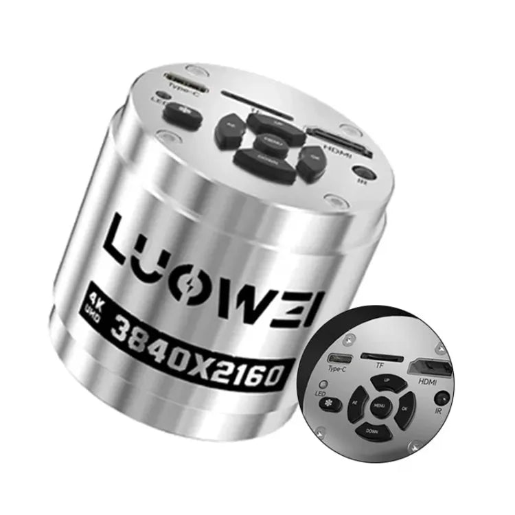 Luowei LW-GK40 UHD 4K-microscoopcamera met 5x digitale zoom / aangepaste opslag