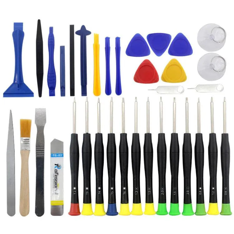 3 mm mobiele telefoon demontage reparatie gereedschap schroevendraaierset, specificatie: 35 stuks / set OPP