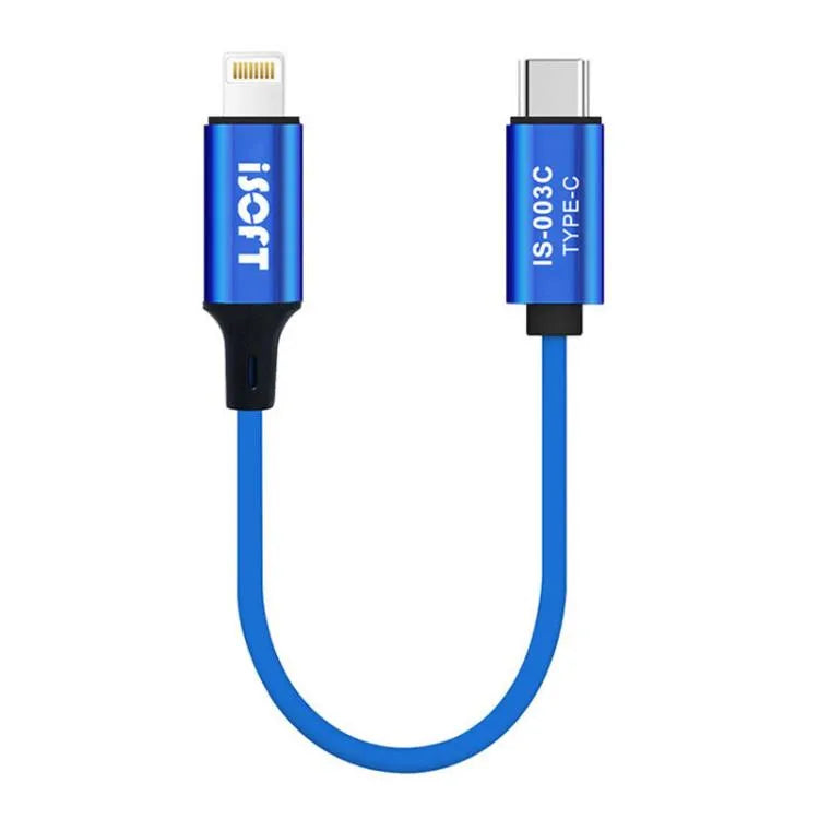 ISOFT IS-003B 8-pins naar Type-C telefoonkabel voor gegevensoverdracht en reparatie