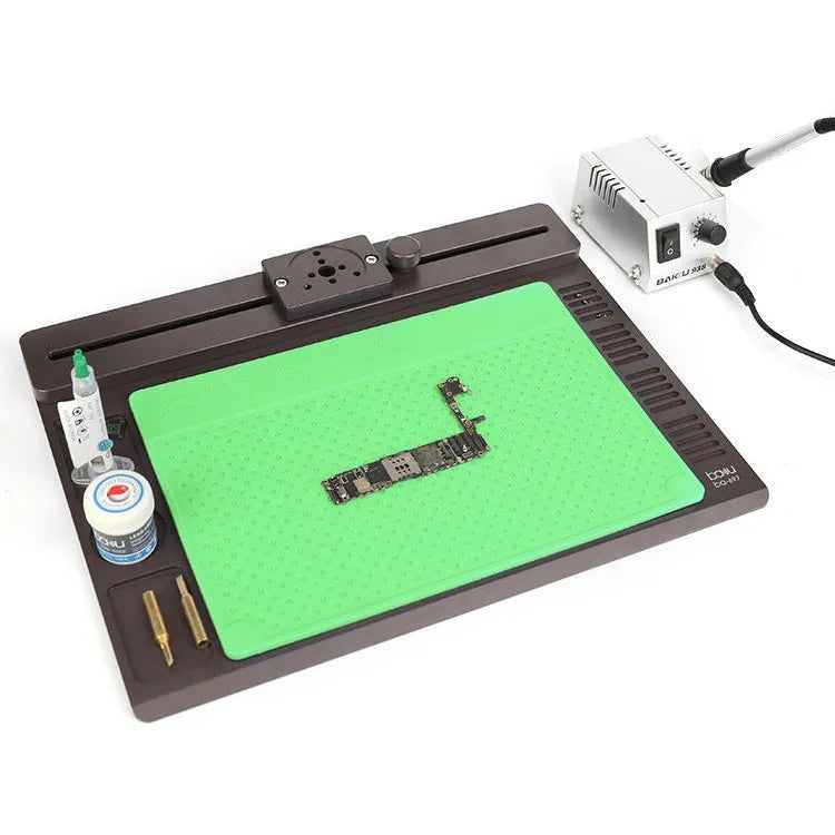 BAKU BA-697 2-in-1 isolatiekussen voor microscooponderhoud
