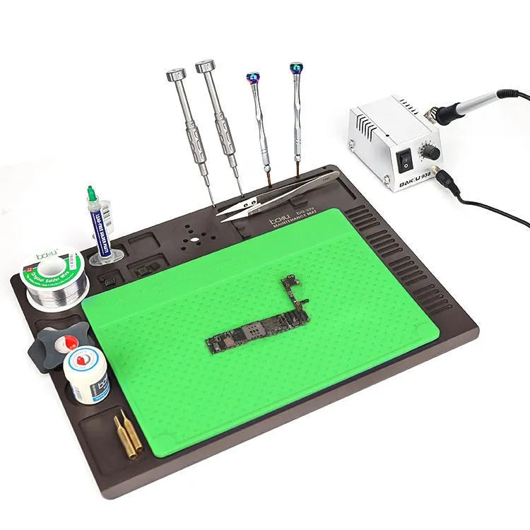 BAKU BA-696 2-in-1 isolatiekussen voor microscooponderhoud