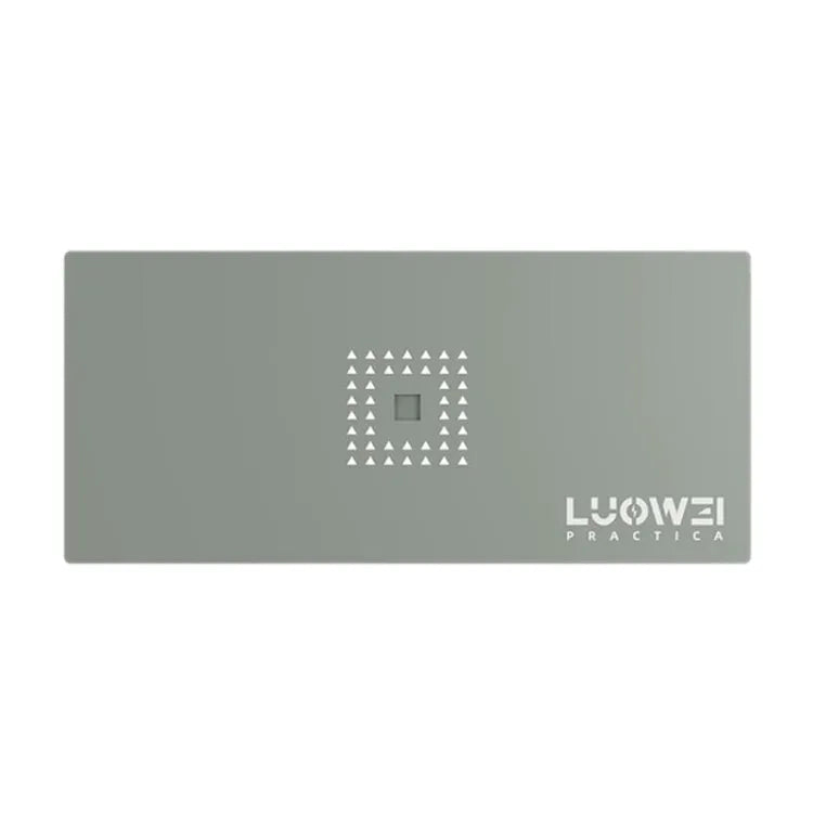 Luowei LW-M2 Multifunctionele Microscoop Reparatie Siliconen Pad Tin Planting Platform (Grijs)
