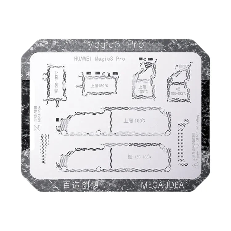 For Honor Magic3 Pro Qianli Mega-idee Multifunctioneel middenframe Positionering BGA Reballing Platform