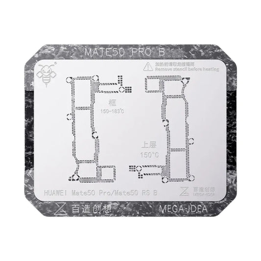 Pour Huawei Mate 50 Pro B Qianli Mega-idée Multi-fonctionnel Cadre Milieu Positionnement Plate-forme de Reballage BGA