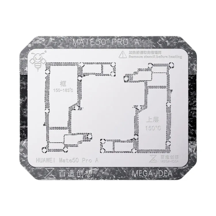 Voor Huawei Mate 50 Pro EEN Qianli Mega-idee Multifunctionele Midden Frame Positionering BGA Reballing Platform