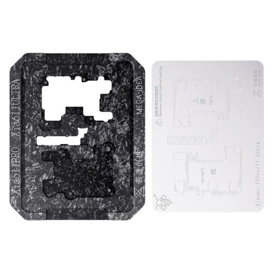 Pour Xiaomi 11 Pro / 11 Ultra Qianli Mega-idea Plate-forme de Reballage BGA Multifonctionnelle pour Positionnement de Cadre Intermédiaire