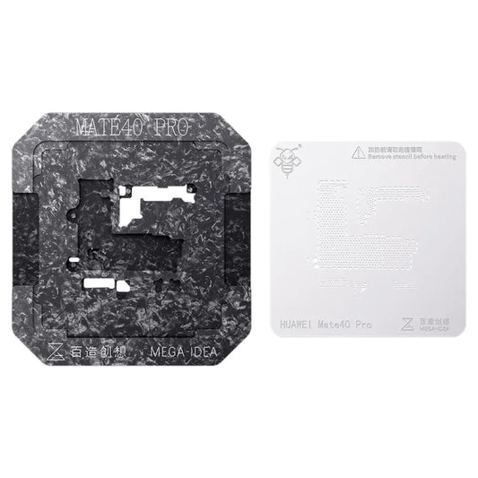 Pour Huawei Mate 40 Pro Qianli Mega-idée Plate-forme multifonctionnelle de positionnement du cadre central pour reballing BGA