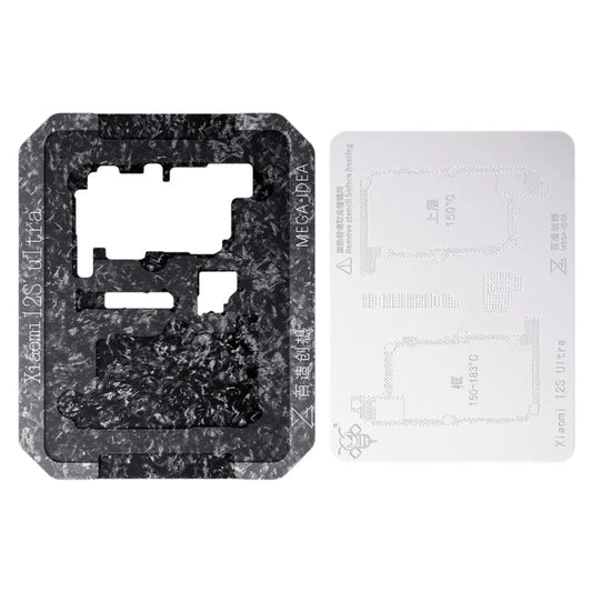 Pour Xiaomi 12S Ultra Qianli Mega-idea Plateforme de Reballing BGA Multifonctionnelle de Positionnement de Cadre Intermédiaire