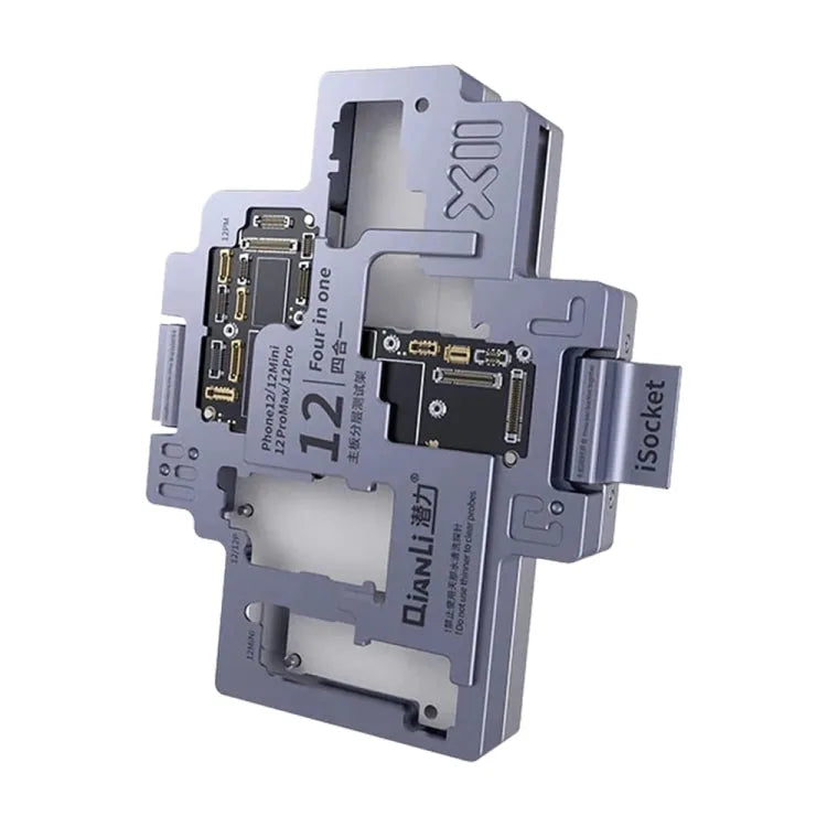 Qianli iSocket-moederbord Gelaagde testopstelling voor iPhone 12-serie