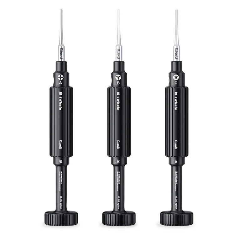 3 in 1 QianLi iWhale speciale S2 stalen magnetische koppel 3D-schroevendraaier, model: A / B / C