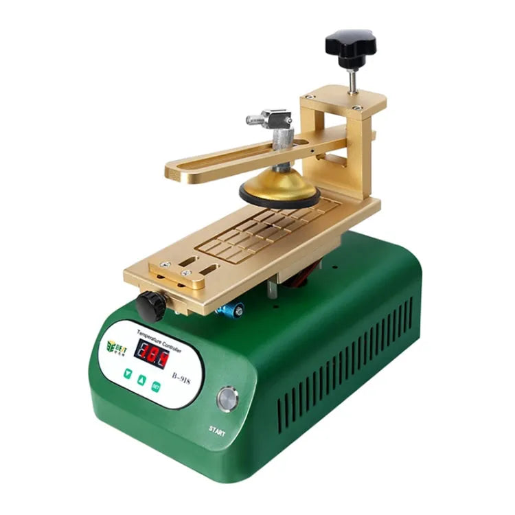 BEST B-918A 7 inch vacuümpomp LCD-scherm Roterende verwarmingsplatformscheider, EU-stekker