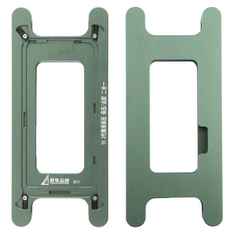 15 Magnetisch LCD-scherm Frame Bezel Drukvasthoudvorm Klemvorm voor iPhone