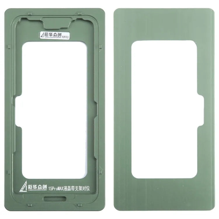 15 Pro Max LCD-scherm Buitenste glas Lenskalibratie Vaste mal voor iPhone