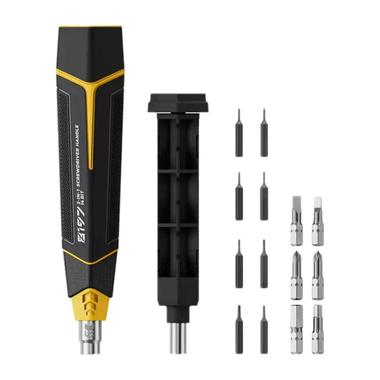 JAKEMY JM-8197 16 in 1 handmatige magnetische precisieschroevendraaier met hoge hardheid