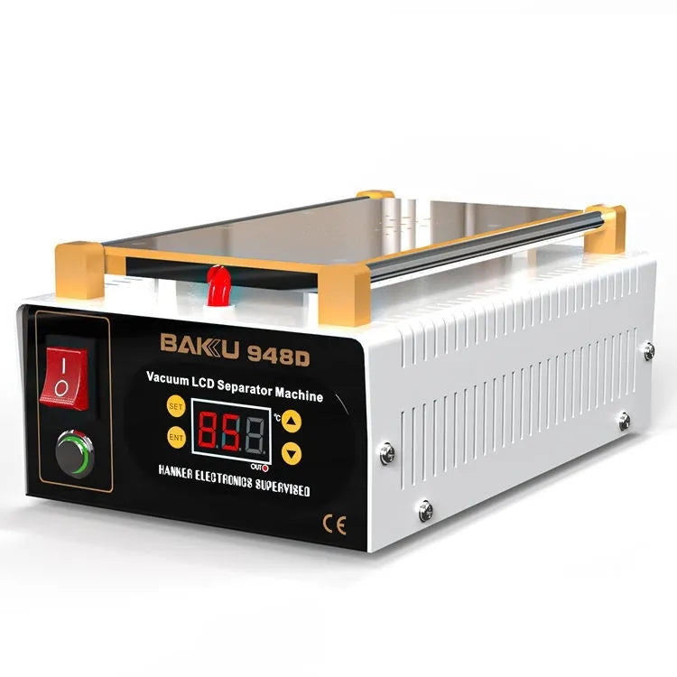 BAKU BK-948D 500W vacuüm antistatische LCD-aanraakschermscheidingsmachine, AC 110V Amerikaanse stekker