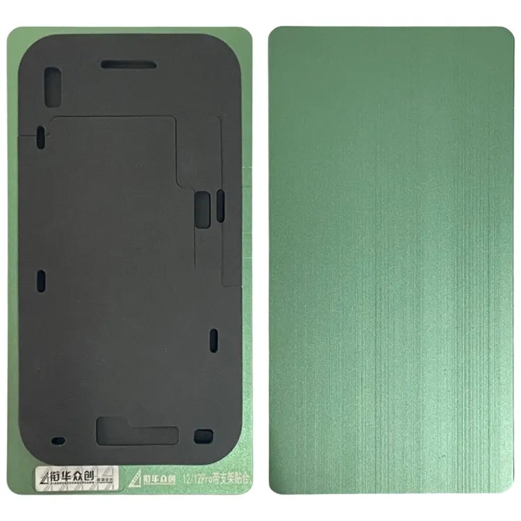 12 / 12 Pro LCD-scherm met framerandpositioneringsmat Vaste mal voor iPhone