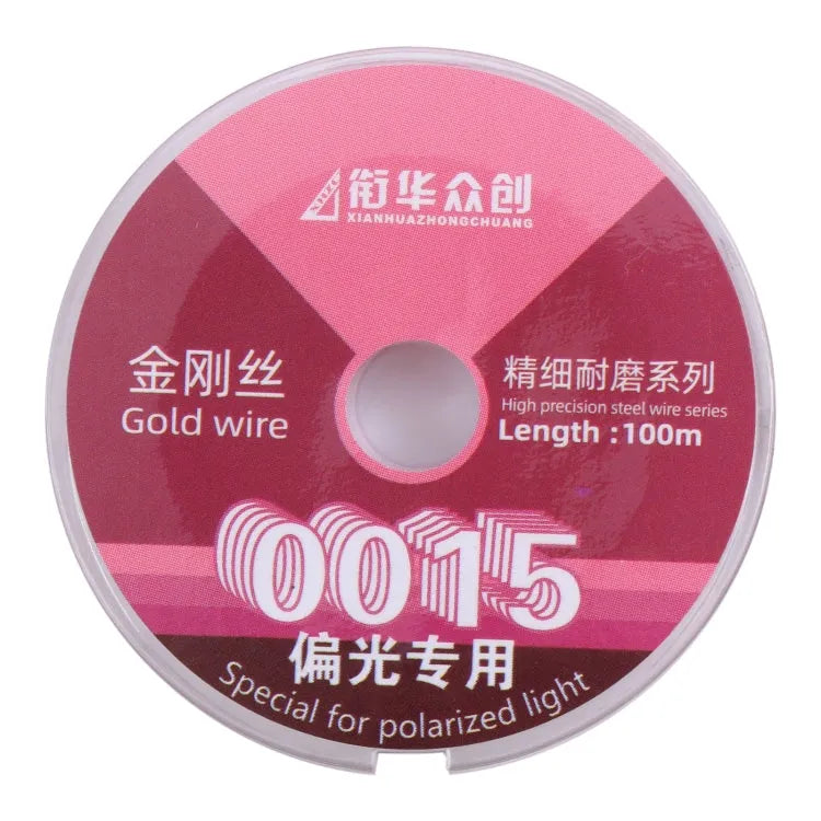 0,015 mm x 100 m LCD-filter polariserende films scheiding diamantdraad
