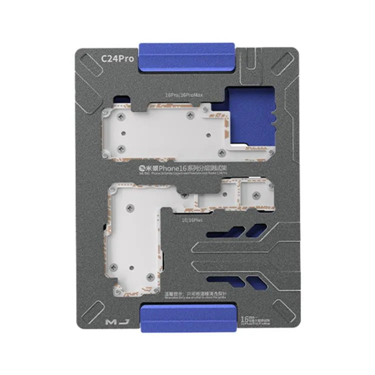 Mijing C24 Pro moederbord gelaagde testopstelling voor iPhone 16-serie