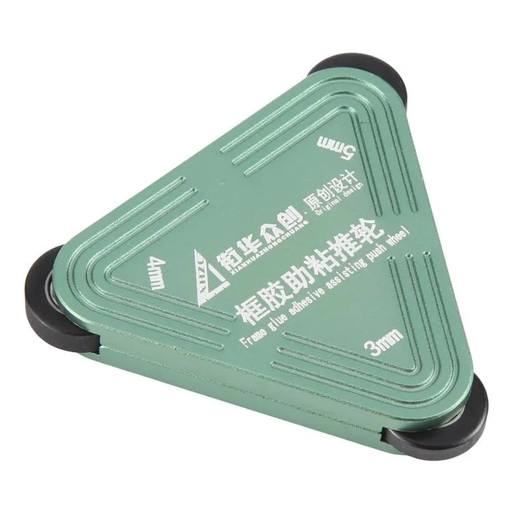 XHZC Middenframe Waterdicht Klevend Assisterend Duwsysteem met 3 / 4 / 5mm Hulpwiel