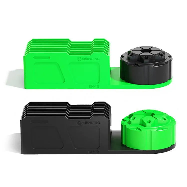 Mijing SN-12 Multifunctionele 360 Rotatie Opbergorganizer + Blikken Plantennet Opbergdoos