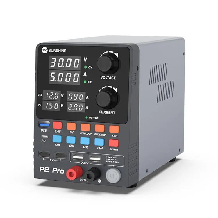 SUNSHINE P2 Pro SUNSHINE P2 Pro 330W Intelligente DC-spanningsregelaar Voeding Ringkerntransformator 30V 5A Uitgang Reparatiegereedschap