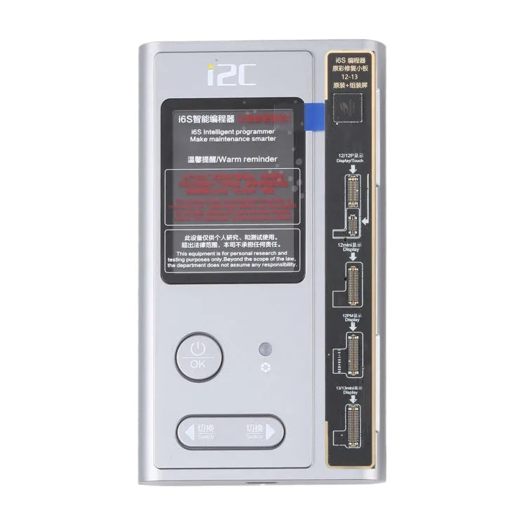 i2C i6S intelligente programmeur met origineel kleurentestbord voor iPhone 12-13-serie