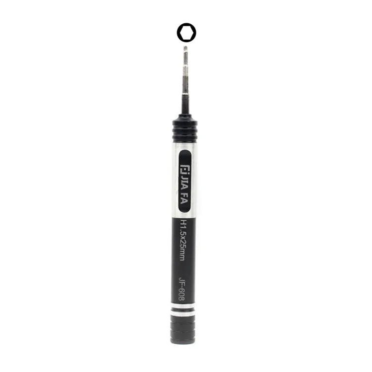 JF-608-H1.5 Metalen reparatiegereedschap voor mobiele telefoons Zeskantschroevendraaier