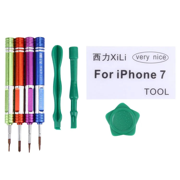 Passende professionele schroevendraaier reparatie Open Tool Kit voor iPhone 7 & 7 Plus