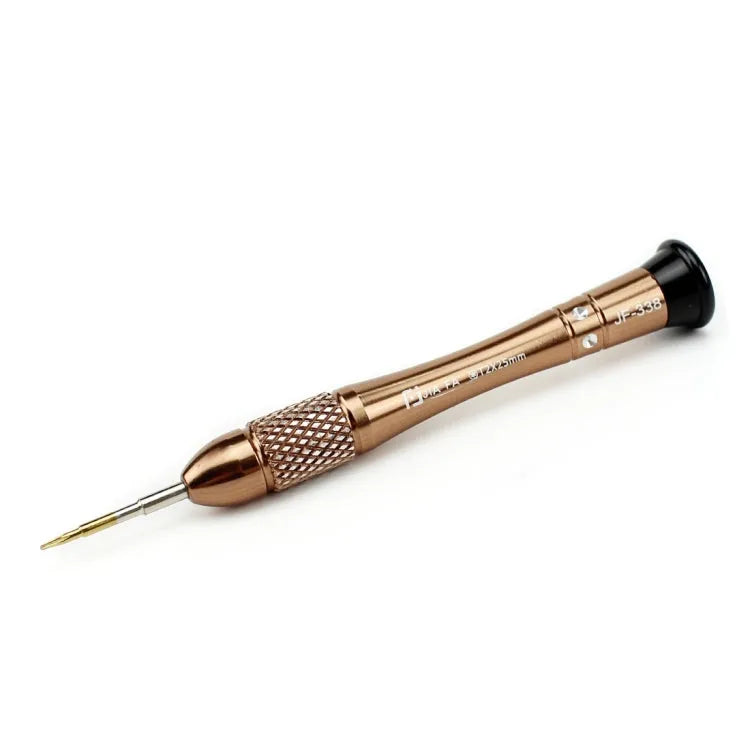 JIAFA JF-338-T2 Torx T2 reparatieschroevendraaier voor mobiele telefoons (bruin)
