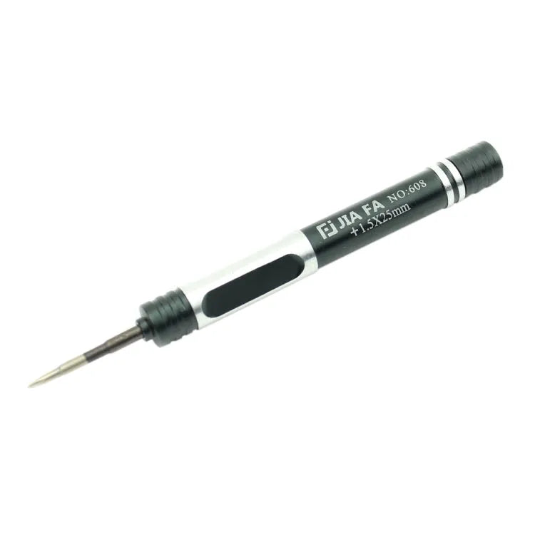 JIAFA JF-608-01 Cross 1.5 mobiele telefoon reparatie schroevendraaier (zwart)