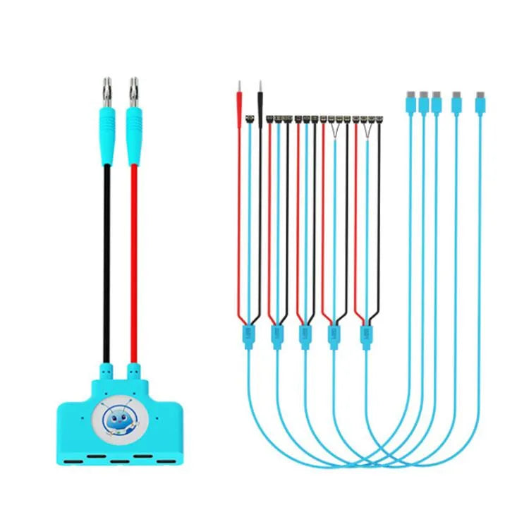 MaAnt KJ-3 1 Drag 3 15-poorts Android-telefoon Opstartstroomkabelverlenger + opstartkabel