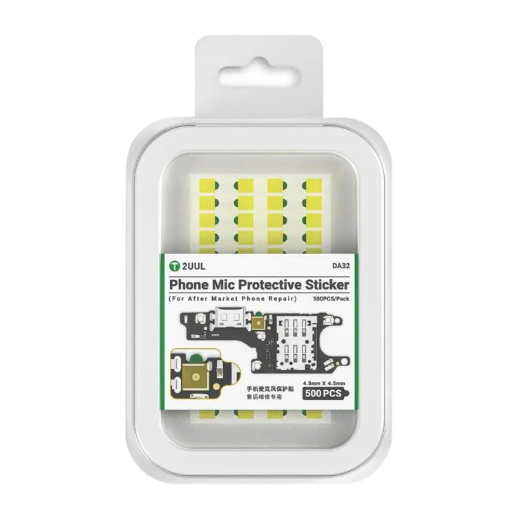2UUL DA32 500-in-1 telefoonmicrofoon beschermsticker