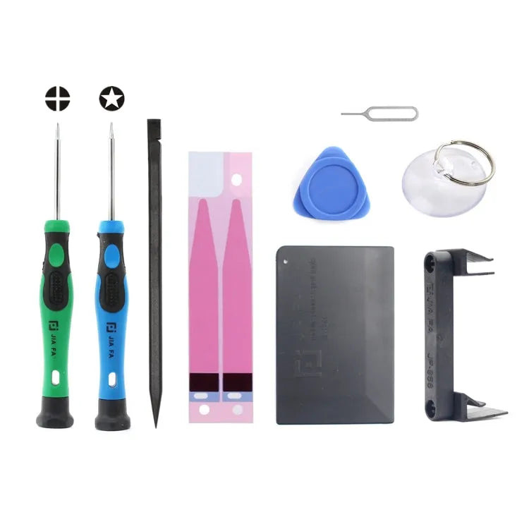 JIAFA JF-8157 9-in-1 batterijreparatiegereedschapset voor iPhone SE & 5s & 5c & 5