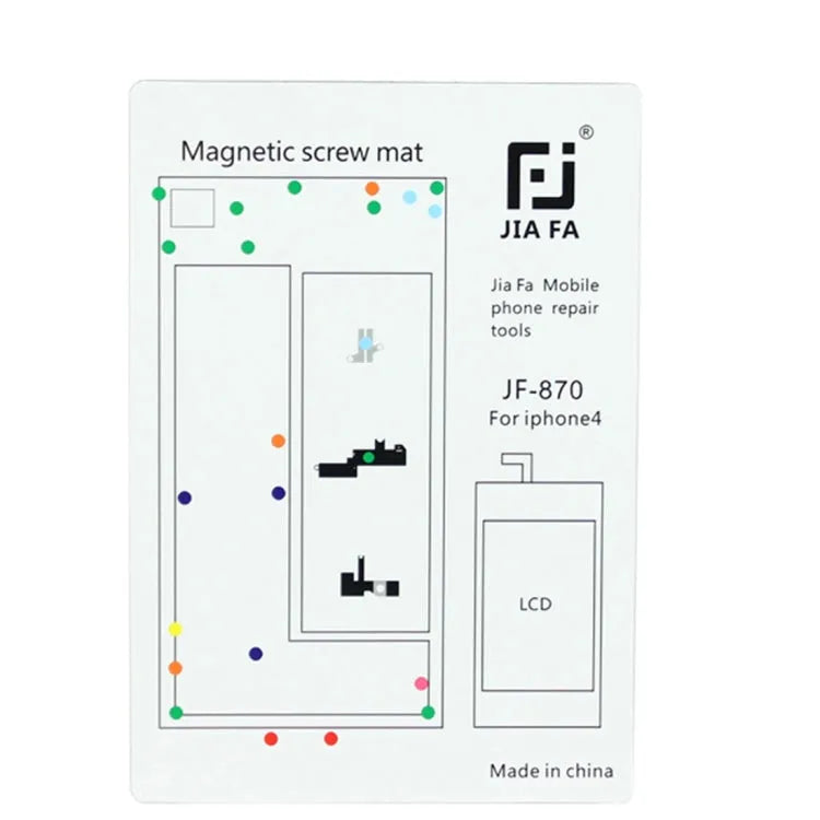 JIAFA magnetische schroeven mat voor iPhone 4