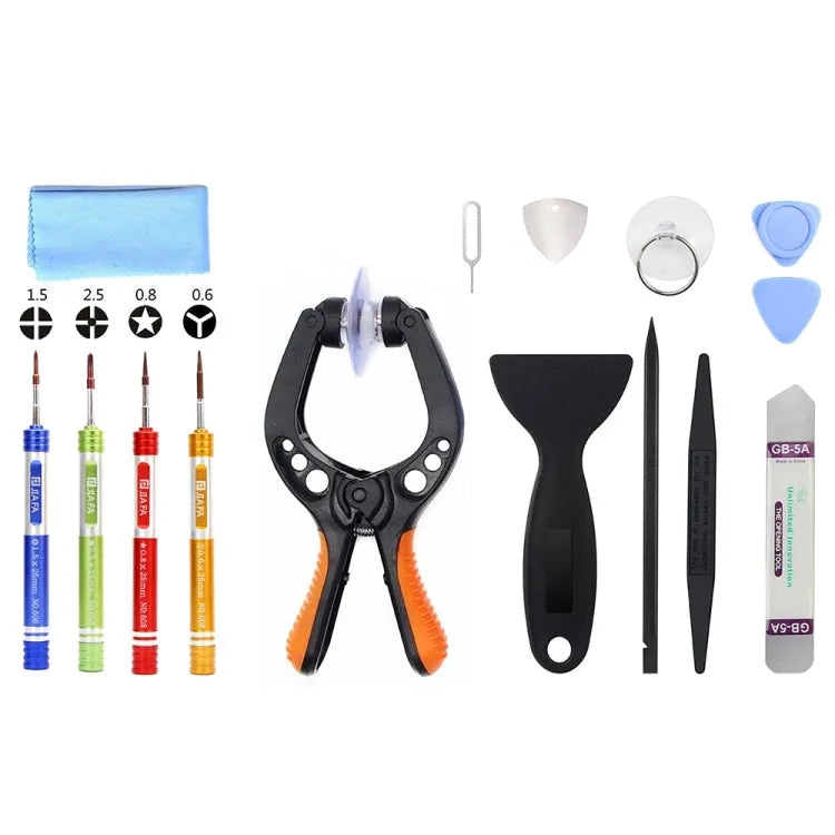 JIAFA JF-8103 15-in-1 reparatiegereedschapset voor iPhone 7