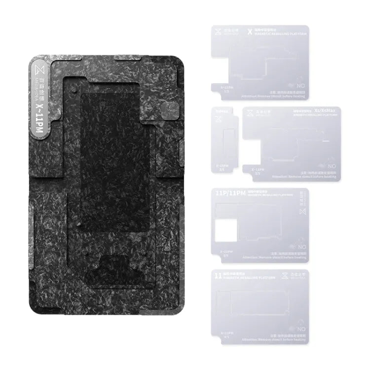 X-11 Pro Max Qianli Mega-idee Multifunctioneel Middenframe Positionering BGA Reballing Platform voor iPhone