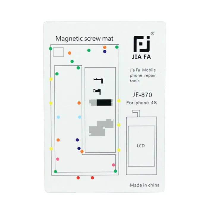 JIAFA magnetische schroeven mat voor iPhone 4S