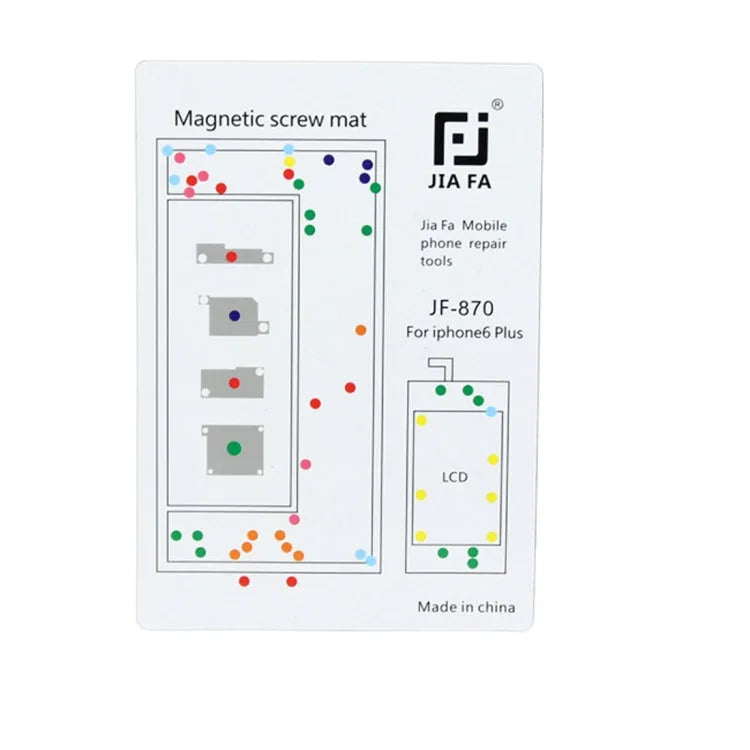 JIAFA magnetische schroeven mat voor iPhone 6 Plus