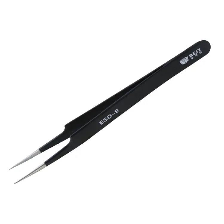 BEST BST-09 Precisie antistatische ESD roestvrijstalen pincet